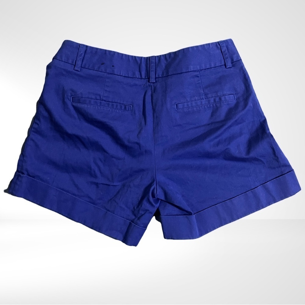 EXPRESS Blue Cotton Shorts Size 0 - Picture 2 of 7
